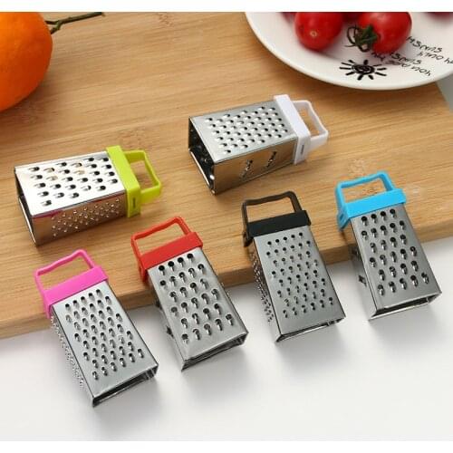 New Mini Vegetable Slicer Grater Mini Cheese Shredder Cutter Stainless Steel 4 Sided Cucumber Slicer Kitchen Gadgets Accessories