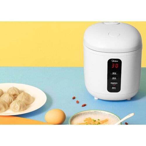 Midea Small Rice Cooker Household Mini Smart Single Multifunctional Dormitory Rice Cooker 220V Kitchen Appliances Cooking