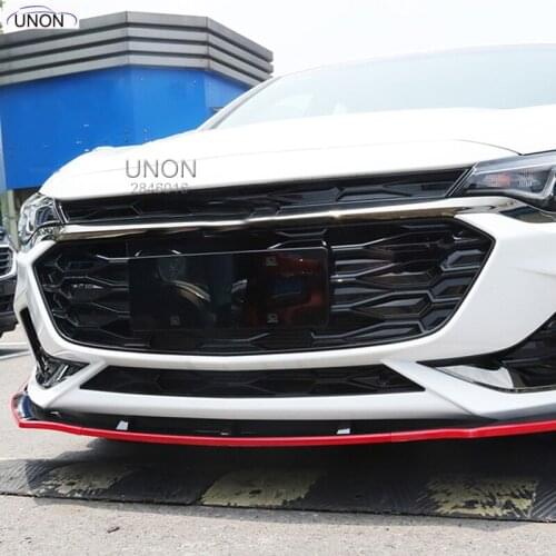 For Chevrolet Monza 2019-2020 Modified Front Lip Front Shovel Surrounded Monza Rs Special Front Bumper Anti-Collision Decorative
