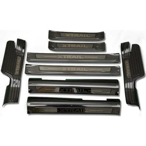 Door Sill Scuff Plate Welcome Pedal Stainless Steel For Nissan X-trail x trail t32 2017 2018 2019 Car Styling Accessories