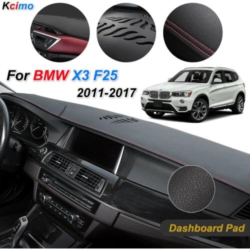 For BMW X3 F25 2011 2012 2013 2014 2015 2016 2017 Anti-Slip Mat Dashboard Cover Pad Sunshade Dashmat Carpet Cape Car Accessories