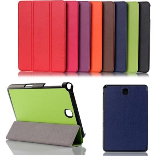 Shockproof case For Samsung Galaxy Tab A 8.0 SM-T355 SM-T350 2017 Ultra Slim Flip Stand Fold Case For Samsung Galaxy Tab A 8.0