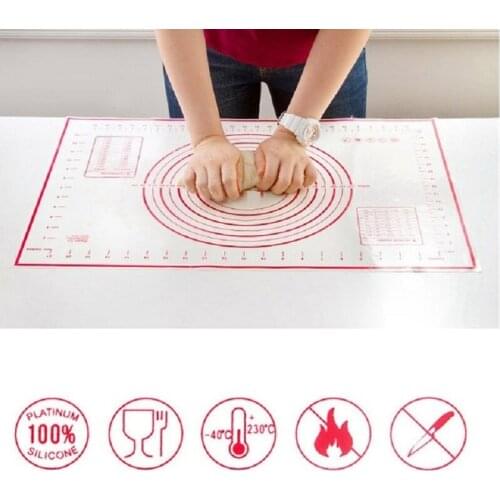 Silicone Baking Mat Pizza Dough Maker Pastry Kitchen Gadgets Cooking Tools Utensils Bakeware Kneading Accessories Confeitaria