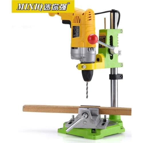 MINIQ BG6116 Precision Electric Drill Stand Power Rotary Tools Accessories Bench Drill Press Stand Base Woodworking Tools