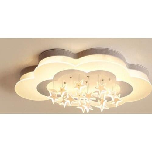 Modern simple ceiling lamp master bedroom lamp creative personality cloud lighting boy girl children room ceiling lamp