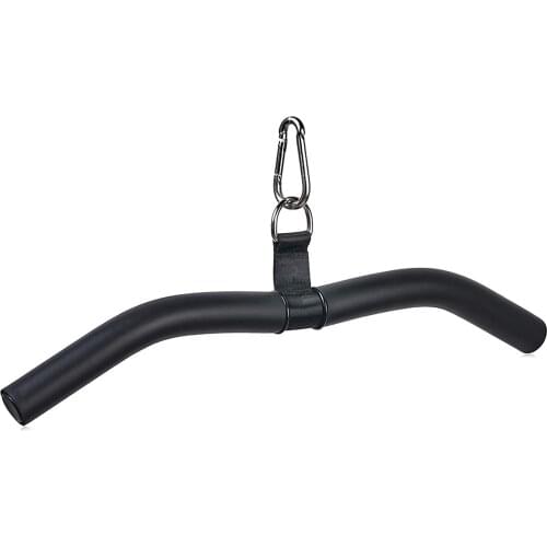 Gym Fitness Lat Pull Down Bar Pully Cable Machine T-Bar Handle Grip Equipment Strength Triceps Train For Cable Rowing Machine