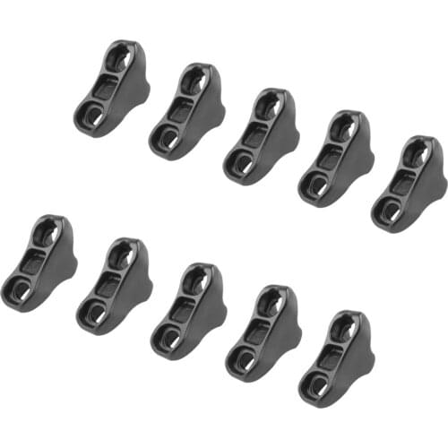 Outdoor 10pcs Guyline Cord String Tightner Runner Camping Tent Awning Canopy Tarp Rope Tensioner fasten Adjuster