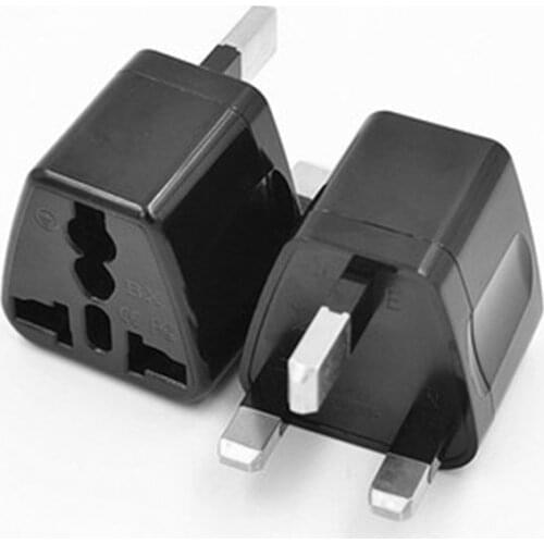Universal UK British Electric Plug Adapter Swiss Brazil Japan US AU EU To UK Travel Adapter Electric Plug Power Charger Socket