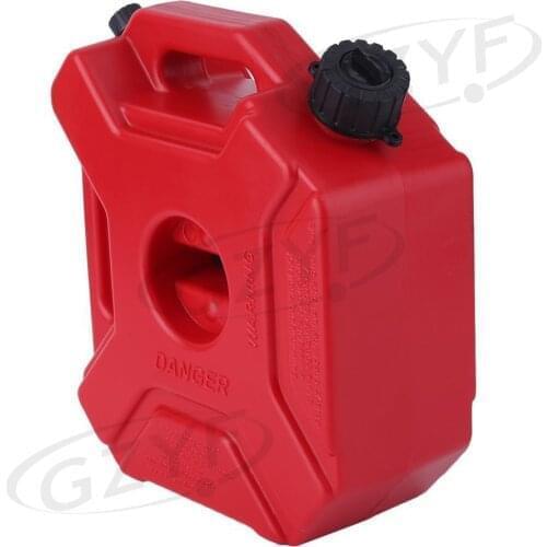 Universal Car Fuel Pack w/ Lock Jerry Can Gas Container For Off Road ATV UTV Jeep 1.3GL/5L ABS Plastic Auto Accessories