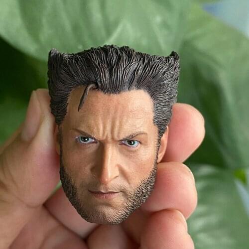 1/6 scale repair Jackman retro version head carving for 12 inch action figure accessories