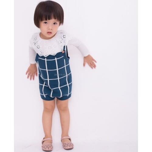 2020 Newborn Baby Girls Boys Romper Knitted Wool Overall Infant 1 year birthday photography Romper Jumpsuit Baby Vest Romper