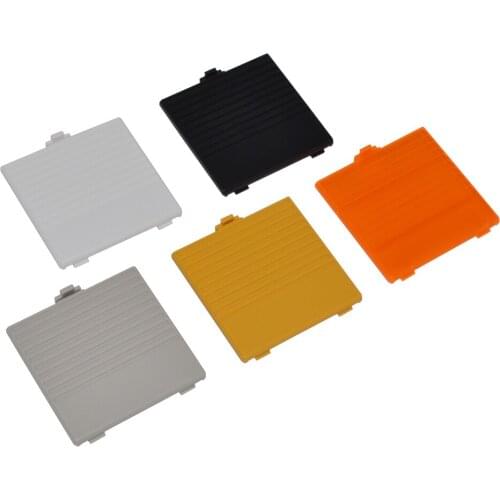 5 Colors High quality Replacement Battery Cover Door for GB/GBO/DMG Battery Cover Lid For Gameboy