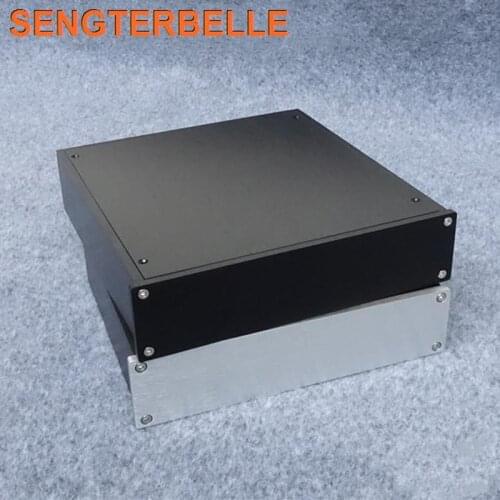 BZ2205 All Aluminum Chassis Amplifier Audio Housing Power Amp Case DIY Box Pre-Amp Enclosure