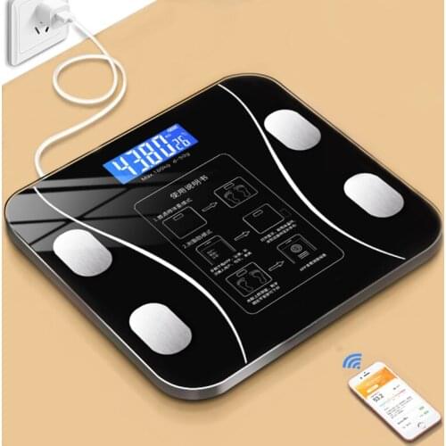 Bluetooth Body Fat Scale high sensitivity Smart Wireless Digital Bathroom Weight Scale Body Composition Analyzer Weighing Scale