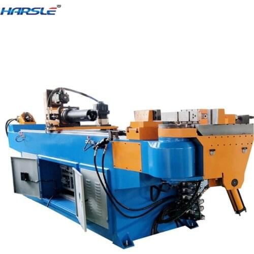 HARSLE 3 Axis Twin Head Ladder Copper Iron CNC Tube Pipe Bending Machine