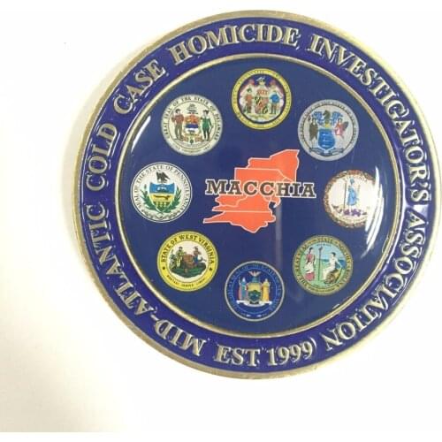 Customized Metal Souvenir Coins with Printing Logo for Promotion