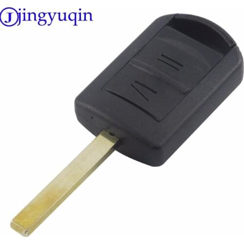 Jingyuqin For Opel Vauxhall Key Shell Fob For Opel Corsa Combo Meriva Remote Styling Cover Case 2 Buttons + Blade HU43 (79)