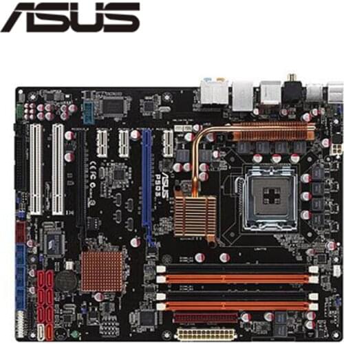 For Asus P5Q3 Desktop Motherboard P45 Socket LGA 775 Q8200 Q8300 DDR3 Original Used Mainboard On Sale
