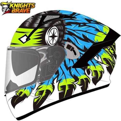 Casco Moto Men Motorcycle Helmet Dual Lens Motocross Moto Helmet Full Face Motorbiker Racing Helmets Capacete Casque DOT M-3XL