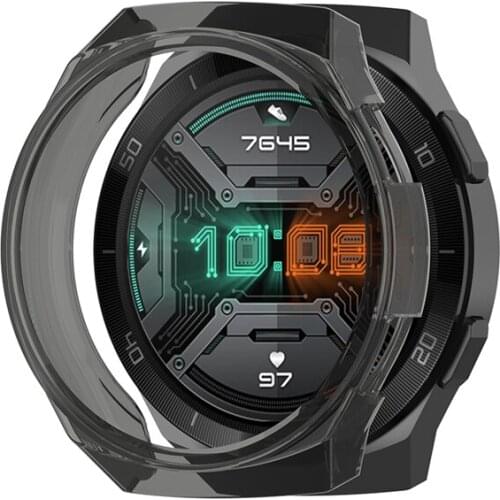 Soft TPU Protective Cover Watch Case for Huawei GT 2e Smart Watch Accessories Scratchproof Shell for Huawei GT 2e Watch