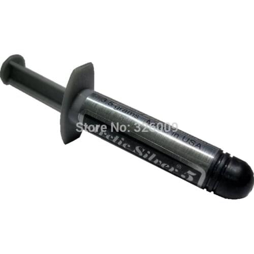Genuine original Arctic Silver 5 3.5g, 99.9% Pure Silver Nano-silver thermal paste grease compound pads