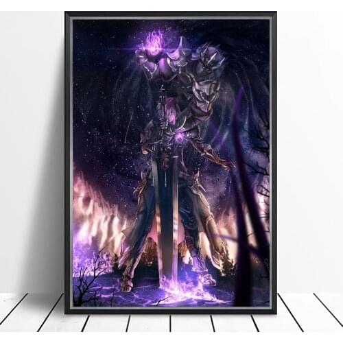 FINAL FANTASY XIV: Shadowbringers Video Game Canvas Poster Home Wall Painting Decoration (No Frame)