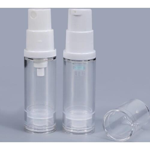 Empty 5ML Travel Bottle Round Vacuum Bottle Refillable Essential Oil Perfume Storage Container Hot Sale 10PCS