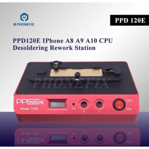 PPD120E Phone PCB Desoldering Rework Station for iPhone A8 A19 A10 Remove Welding Platform CPU Motherboard Welding Tool