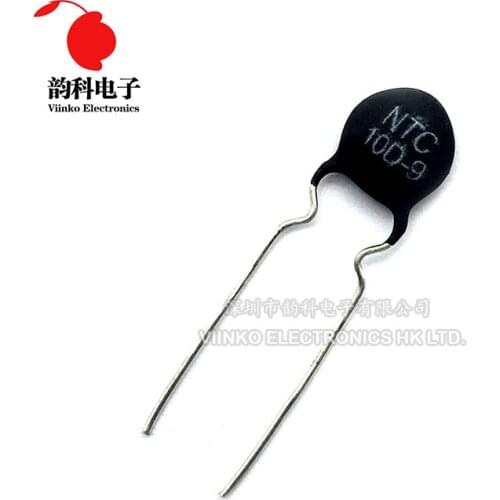 10pcs Thermistor Thermal Resistor NTC 10D-9