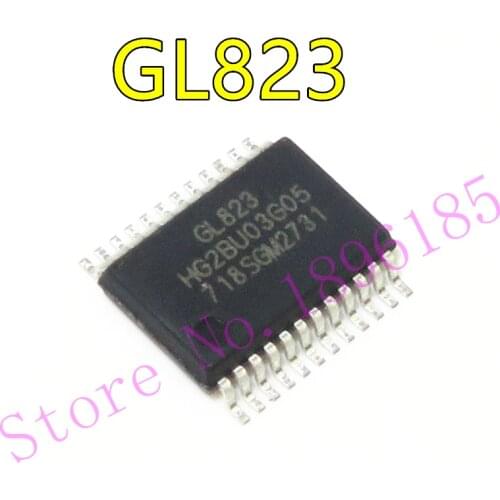 1pcs/lot GL823 823 QFN-24 USB 2.0 SD 3.0/MMC/MS Card Reader Controller