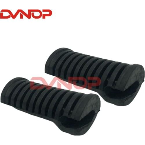 2Pcs Motorcycle Rubber Footrest Pedal Foot Peg Cover Shell For GS125