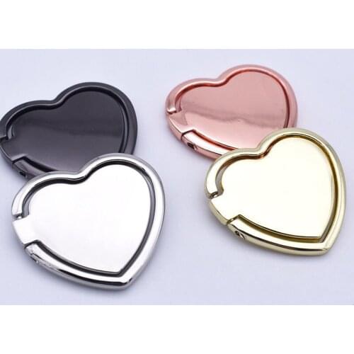 Metal Love 360° Finger Ring Phone Holder For iPhone 12 Pro Max 11 XS 8 Plus Samsung Huawei Samsung On Case Support Accessories