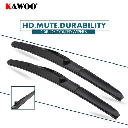 KAWOO 2pcs Car Wiper Blade 22"+20" For Lexus IS250 (2006-2014) Auto Soft Rubber Windcreen Wipers Blades Car Accessories Styling