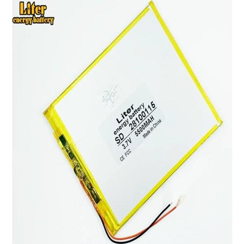 28100115 3.7 V 5500mah tablet battery brand tablet gm lithium Tablet polymer battery