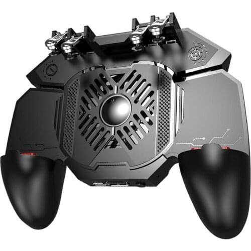 MEMO AK88 Six Finger Gamepad Triggers All-in-One Mobile Game Controller Gamepad Joystick Control For IOS Android Mobile Phone