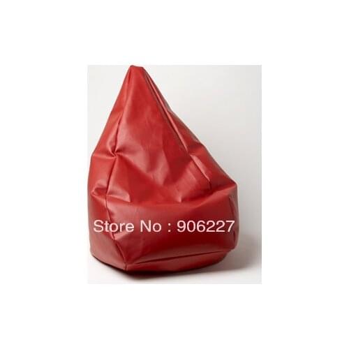 RED PEARLDROP bean bag chair, outdoor beanbag sofa - free shipping