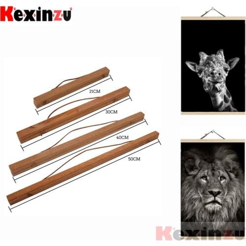 Magnetic Poster Hanger Frame Diamond Painting Cross Stitch Embroidery Moasic Wooden Frame Photo Frame Canvas Wall Art Craft