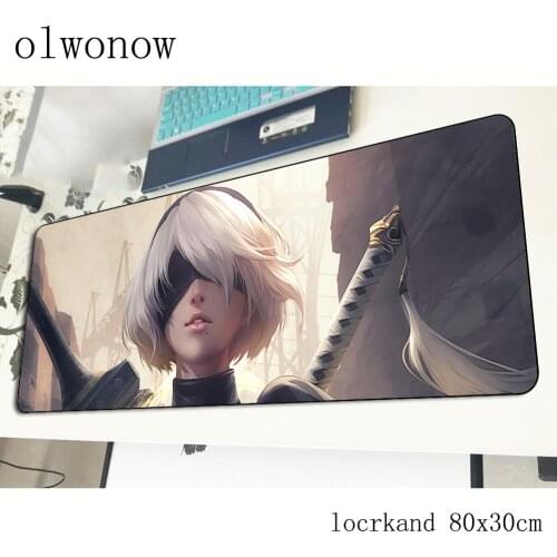 Nier automata mousepad gamer Gorgeous 800x300x3mm gaming mouse pad Colourful notebook accessories laptop padmouse ergonomic mat