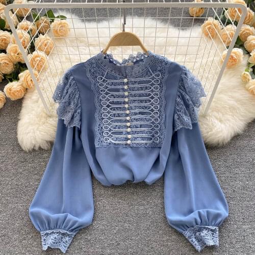 Блузки на пуговицах Poberlagals China At AliExpress