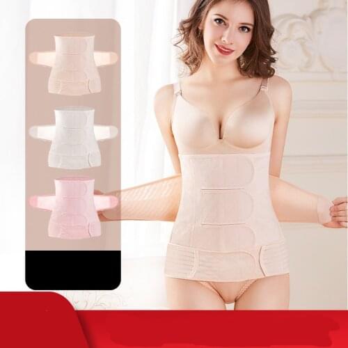 2in1 Prenatal Postnatal Belt Body Recovery Shapewear Belly Slim Breathable Waist Postpartum Trainer Corset L94