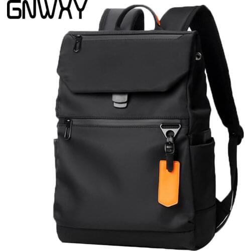 Men City Simplicity Casual Business Travel Laptop Backpack For 14 Inch Fashion Light Sports Waterproof School Bag Dropshipping