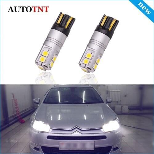 W5W LED T10 Interior Lights Clearance Lamp Canbus For Citroen C-Elysee CX DS3 DS4 DS5 Evasion Grand C4 Picasso Jumper