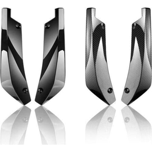 2pcs Universal Car Rear Bumper Lip Splitter Scratch Protector for Cadillac XTS SRX ATS CTS/Renault Koleos Fluenec Latitude