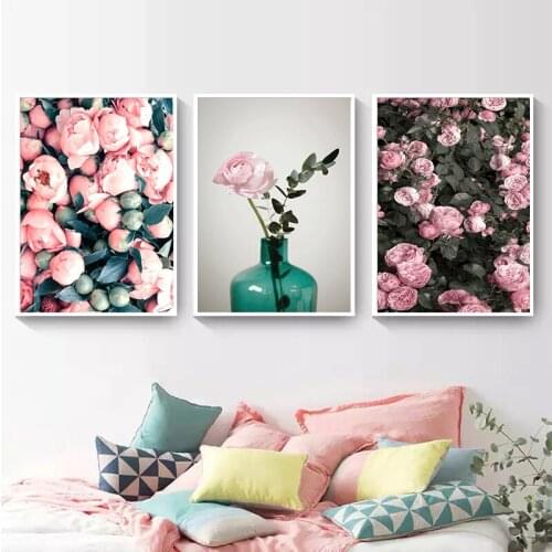 5D Diamond Painting Love Wall Art Flower DIY Diamond Painting Square Diamond Mosaic Home Decoration Diamond Painting Accessories