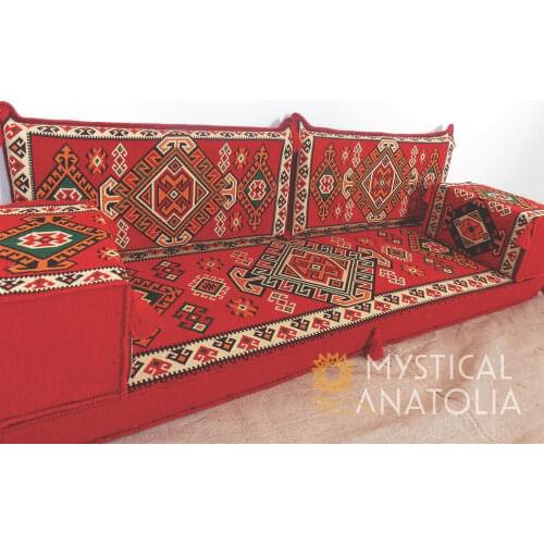 Arabic Floor Sofa / Seating / Majlis / Couches / Oriental Seating / Benc Cushions / Jalsa / Furniture / Arab Sofa / Traditional