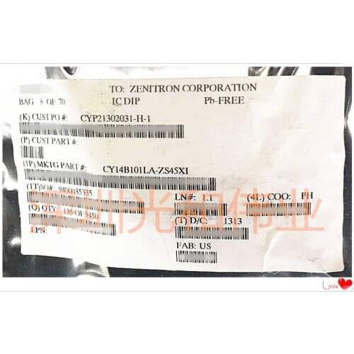 CY14B101LA-ZS45XI