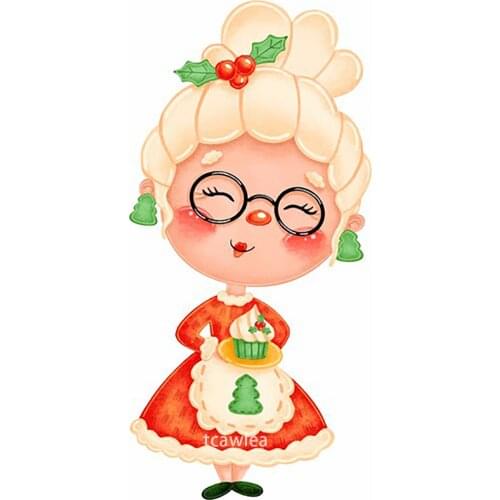 Santa Claus With Glasses Metal Cutting Dies Stencils for DIY Scrapbooking Photo Album Decorative Embossing DIY Paper Cards