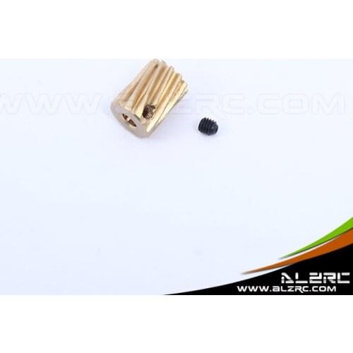 ALZRC 450 Pro 3.17mm Copper Motor Pinion Gear 11T RC Hlicopter Parts HP45046-11 fit T-REX 450
