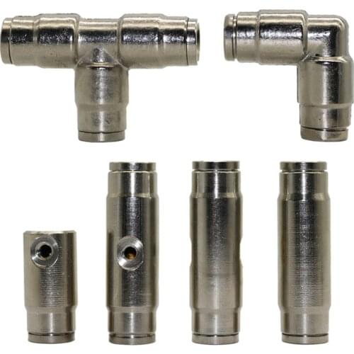 High-pressure Quick Coupling 3/8" Slip Lock connector for 3/16" Thread Spray head Agricultural Cooling Atomizing nozzle 10 Pcs