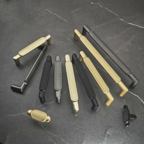 Cabinet Handle Door Pulls Portable Fashion Effective Zinc Alloy wardrobe Handle Drawer Furniture Knob for Home Hardware